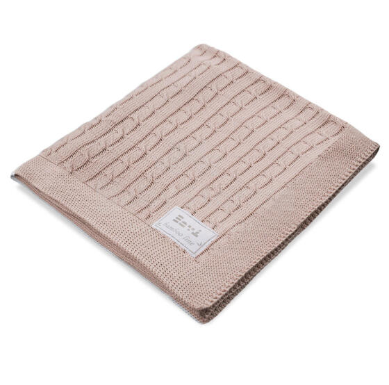 EWA 919113 Bambukinis antklodė smėlio spalvos, kasytė