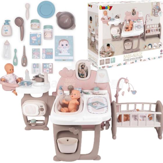 SMOBY Baby Nurse didelis auklės kampelis lėlei