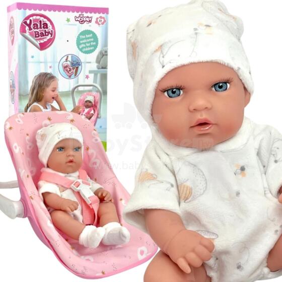 WOOPIE ROYAL kūdikio lėlės rinkinys 30,5 cm + rožinė nešioklė