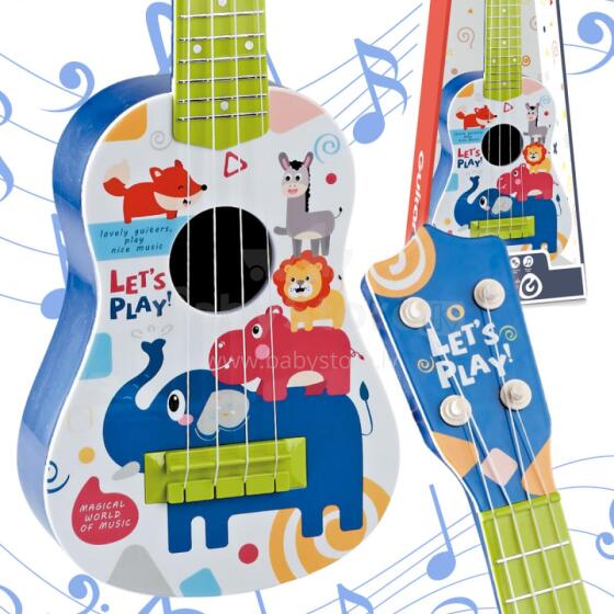 WOOPIE Classical Guitar for Kids Blue 57cm
