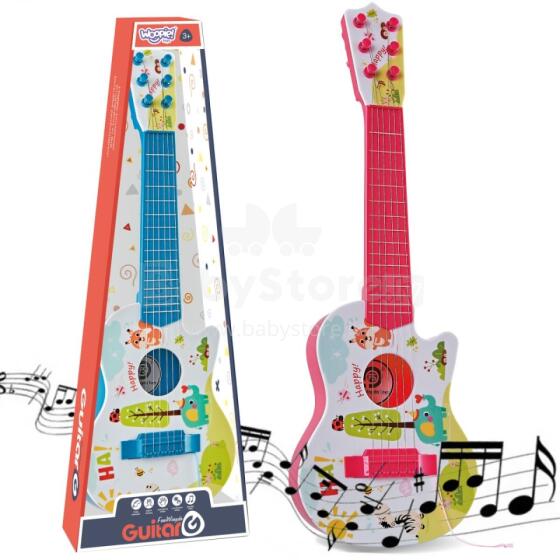 WOOPIE akustinė gitara vaikams, rožinė, 55 cm
