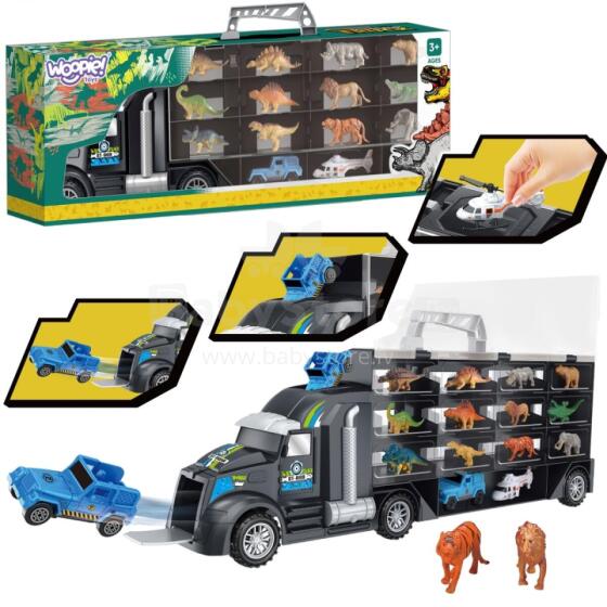 WOOPIE automobilių transporteris dinozaurų sunkvežimis
