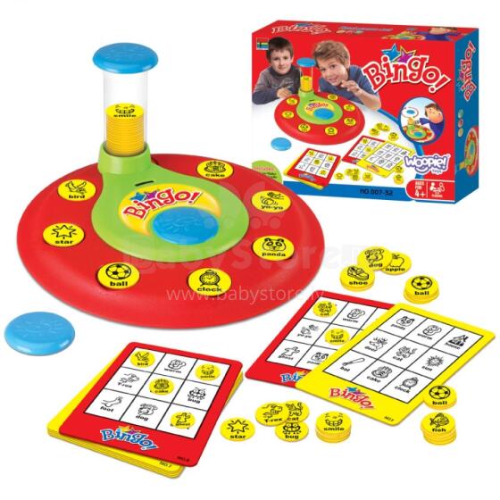WOOPIE Bingo rungtynių žetonų šeimos stalo žaidimas