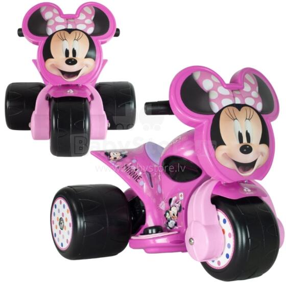 INJUSA Minnie Mouse Samurai triratis 6V vaikams