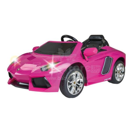 FEBER Lamborghini Aventador Pink elektrinis automobilis 6V 3+