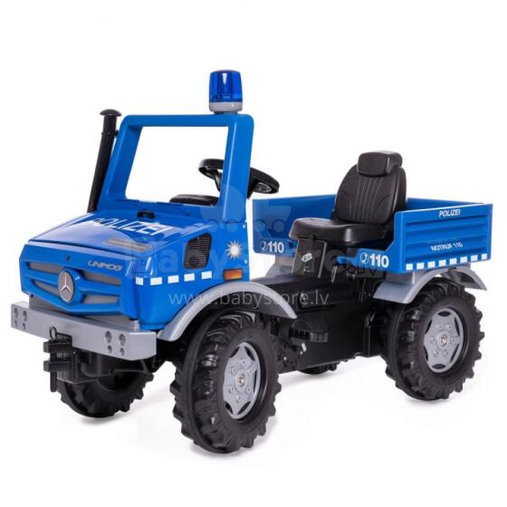 Rolly Toys RolliUnimog Mercedes-Benz policijos automobilis su pedalais