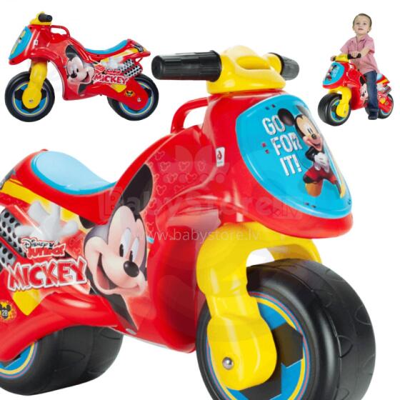 INJUSA Mickey Mouse važiuojamasis balansinis dviratis su varikliu