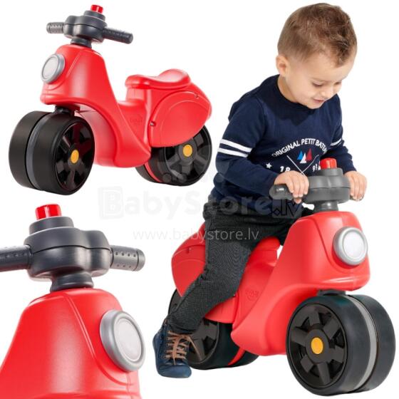 FALK paspirtukas „Strada Scooter“ su raudonomis tyliomis padangomis nuo 1 metų