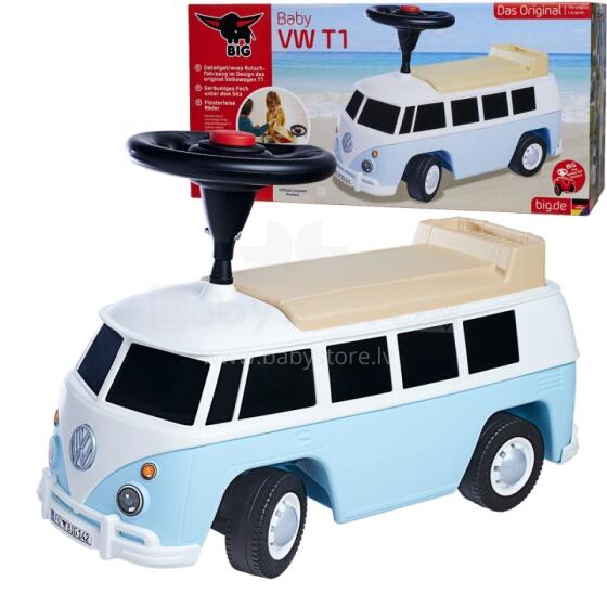 BIG VW T1 važiuojamasis mėlynas kemperis Volkswagen Van