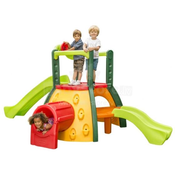 „Little Tikes Super Monkey Grove“ spalvota 2/1 žaidimų aikštelės čiuožykla