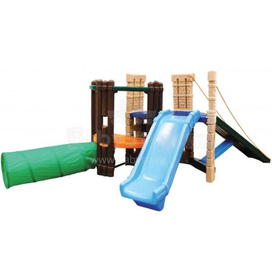 „Little Tikes“ žaidimų aikštelė su čiuožykla