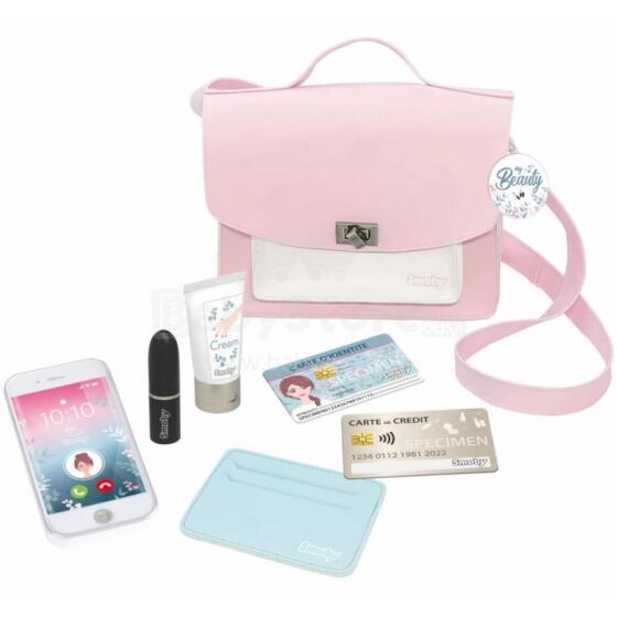 SMOBY Pink My Beauty rankinė mergaitėms + 7 priedai