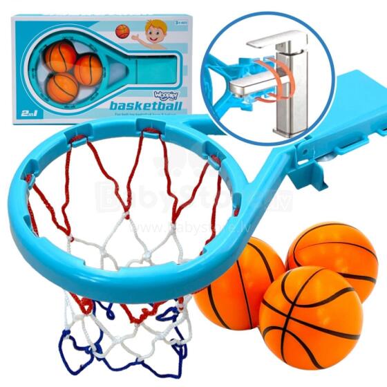 WOOPIE Water Bath Toy Basketball + Ball Set 2in1