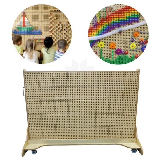 MASTERKIDZ laisvai pastatoma kūrybinė STEM mokslo lenta 166 x 125
