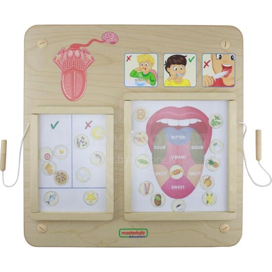 MASTERKIDZ Educational Board Sense of Taste Montessori