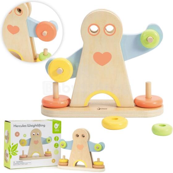 CLASSIC WORLD Edukacinės svarstyklės Hercules vaikams MONTESSORI 7 vnt.
