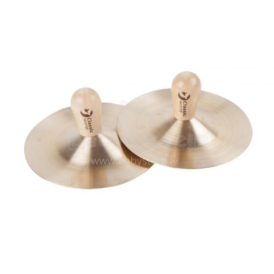 CLASSIC WORLD EDU muzikos instrumentų cimbolai (15 cm) vaikams, 2 vnt.