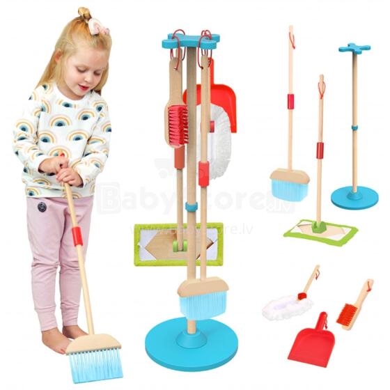 TOOKY TOY medinis valymo rinkinys vaikams, 6 vnt.
