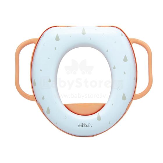 Bbluv Toilet Trainer  Art.250264 Pink tualetinis sėdynių reduktorius, tualeto sėdynė, minkšta