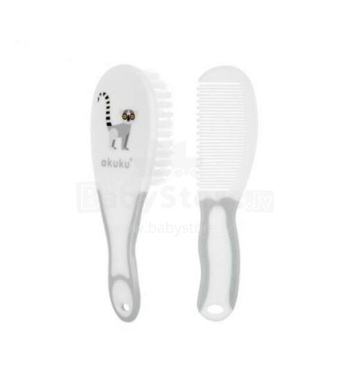 Akuku Art.A0128 Comb + plaukų šepetys