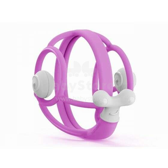 Mombella Deluxe Snail Teether Rattle  Art.8118 Pink  Развивающая игрушка Улитка