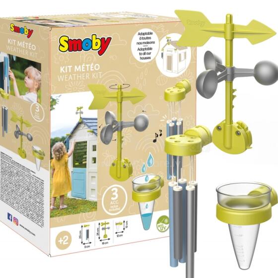 SMOBY oro sąlygos rinkinys sodo namams