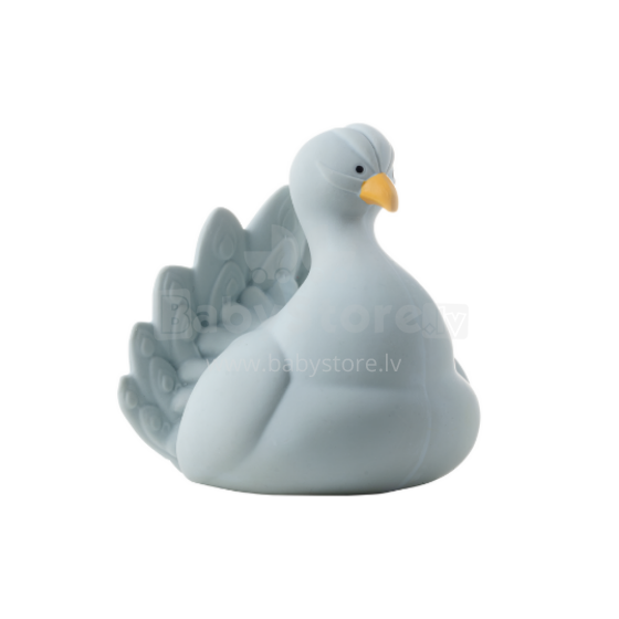 Natruba Bath Toy Peacock Art.251331 Povas pagamintas iš 100 % natūralios gumos