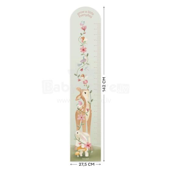 Little Dutch Stikc Wall Sticker Art.WD451031 Fairy Garden  Sienų lipdukai - aukščio matuoklis