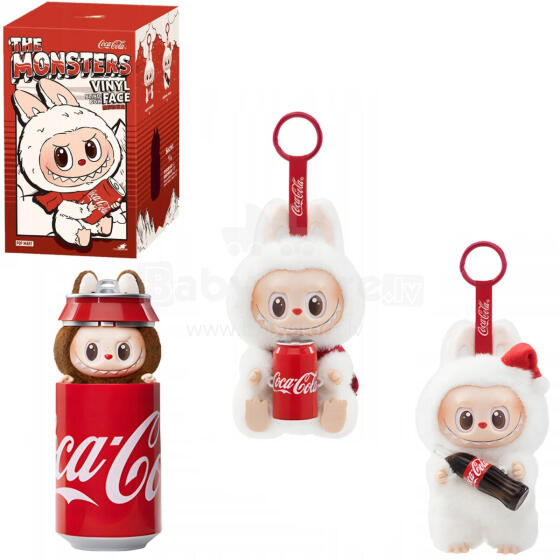 Labubu Cola Art.252273 Minkštas žaislas Labubu, 15 cm