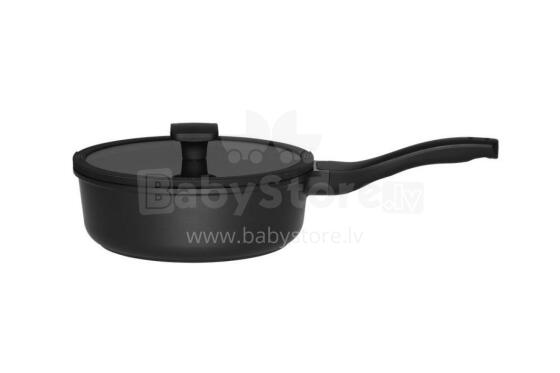 Maku Foodie keptuvė su stiklo dangčiu 24 cm 3,2 L