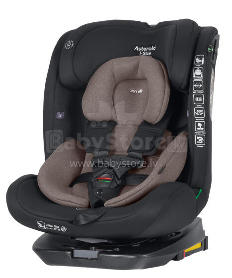 Kūdikių automobilinė kėdutė Carrello Asteroid CRL-17001 i-Size Lunar Beige