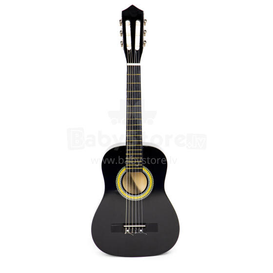 Vaikiška didelė medinė gitara 6 stygų ECOTOYS