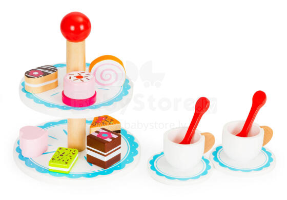 Medinis tortų rinkinys Ecotoys