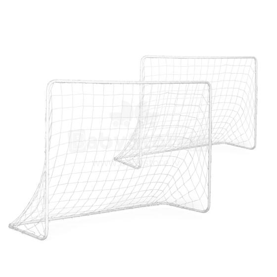Dviejų futbolo vartų rinkinys su tinklu 180x122 cm MultiGarden