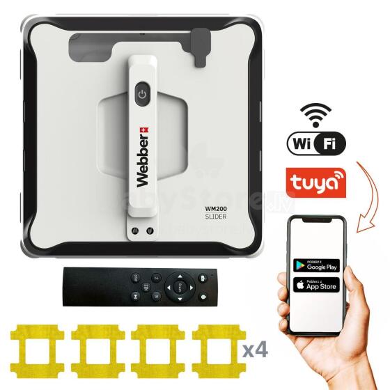 Automatinis langų valymo robotas WEBBER