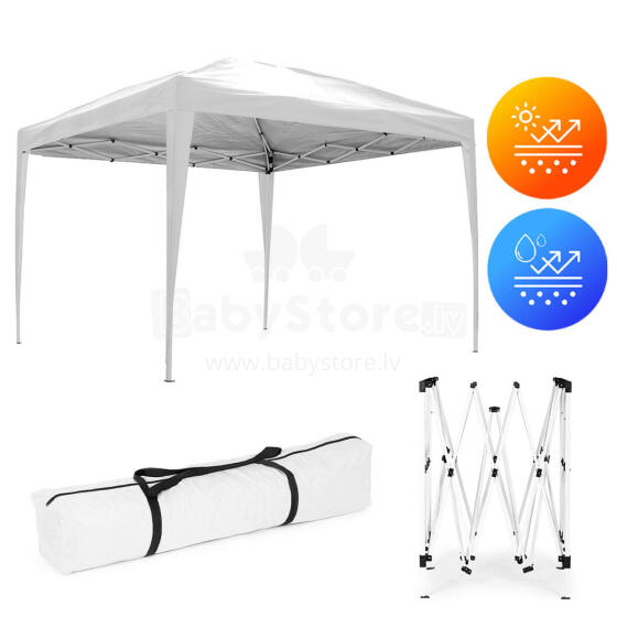 Sodo paviljonas 3x3 m automatinis tentas sode arba terasoje MultiGarden