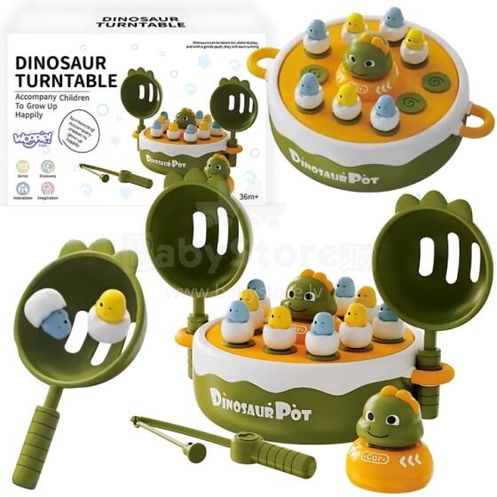 WOOPIE Miklumo Žaidimas Dinosauro Žvejyba 2in1 Katapultos