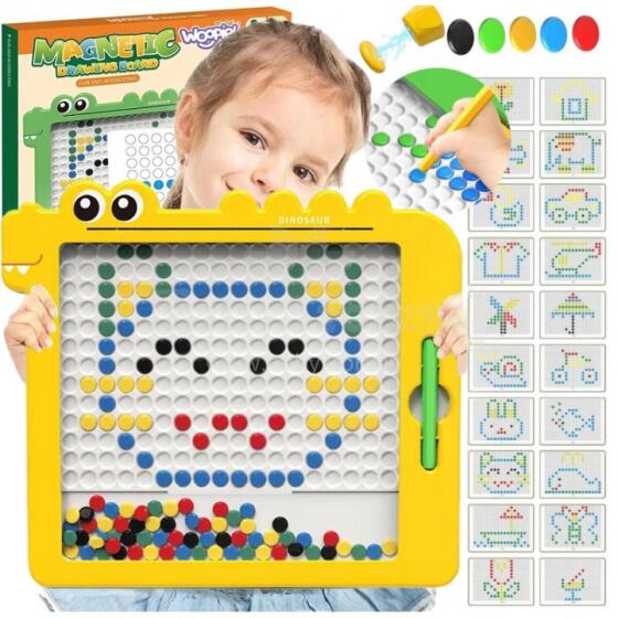 WOOPIE Magnetinė lenta vaikams Montessori MagPad Dinosaurus