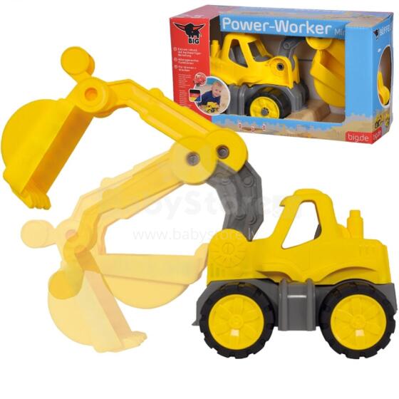 Didelis Power Worker Mini Ekskavatorius