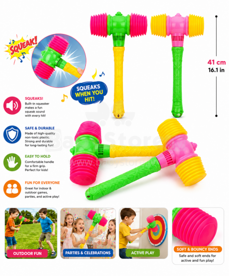 I-Toys Music Amur Art.254785 vaikų plaktukas