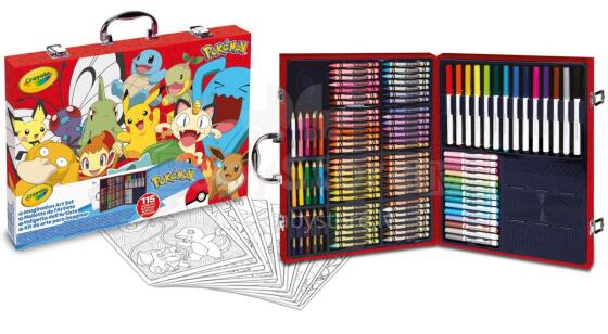 CRAYOLA Art Case Pokemon, 04-2931