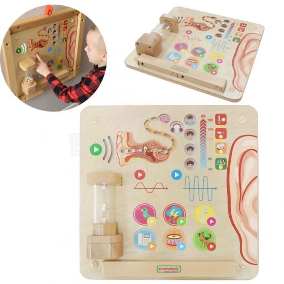 MASTERKIDZ edukacinis lentos klausos pojūtis Montessori