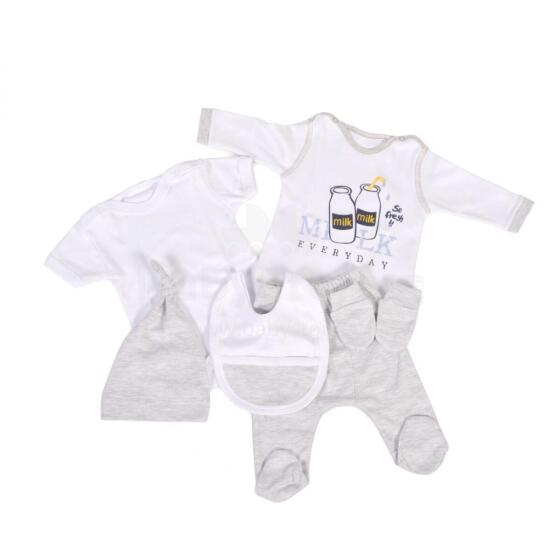 Mini Baby Baby Set Milky Art.257592 Vaikų rinkinys iš 5 dalių