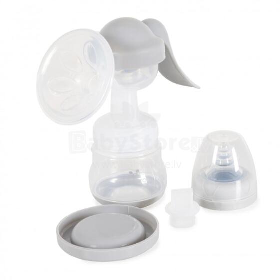 Mini Baby Breast Pump Cara Art.257717 Grey  Rankinis motinos pieno laktatorius (pieno siurblys)