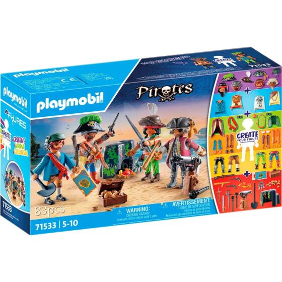 PLAYMOBIL PIRATES Piratų figūrėlės 71533