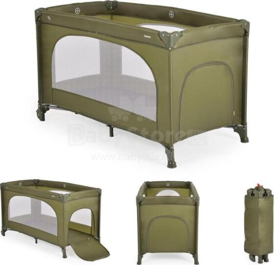 Mini Baby Travel Bed Uno Art.257786 Green Vaikiška žaidimų kėdutė