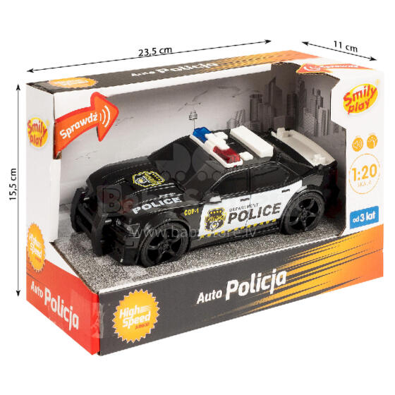 SMILY PLAY SP85163 Policijos automobilis Junior