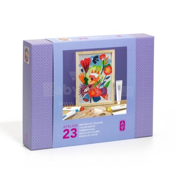 Kūrybinė dirbtuvė 23 - Spalvų maišymas