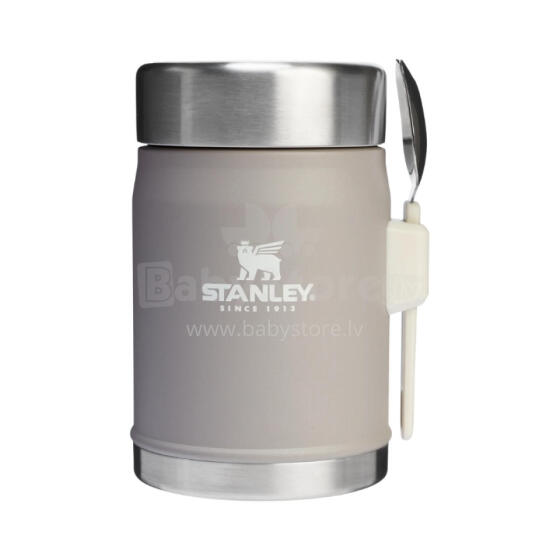 Termosas &bdquo;The Legendary Food Jar + Spork&ldquo; 0,4 l, šviesiai pilkas, 2.0