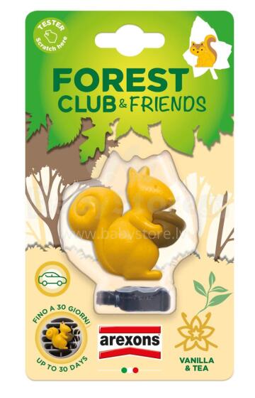 Forest club – SQUIRREL ароматизатор на вентиляцию